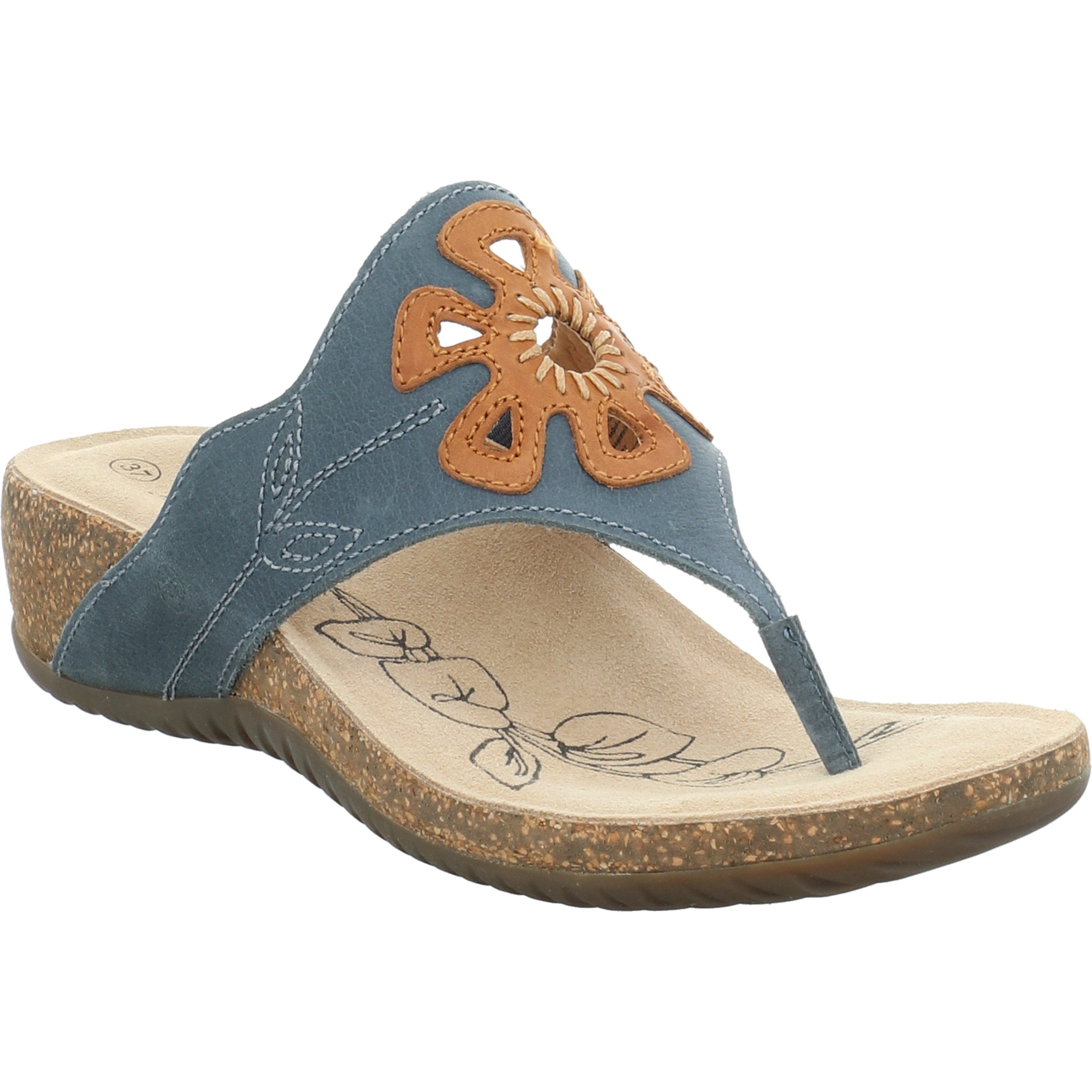 Josef Seibel Natalya 09,blau Zehentrenner günstig online kaufen