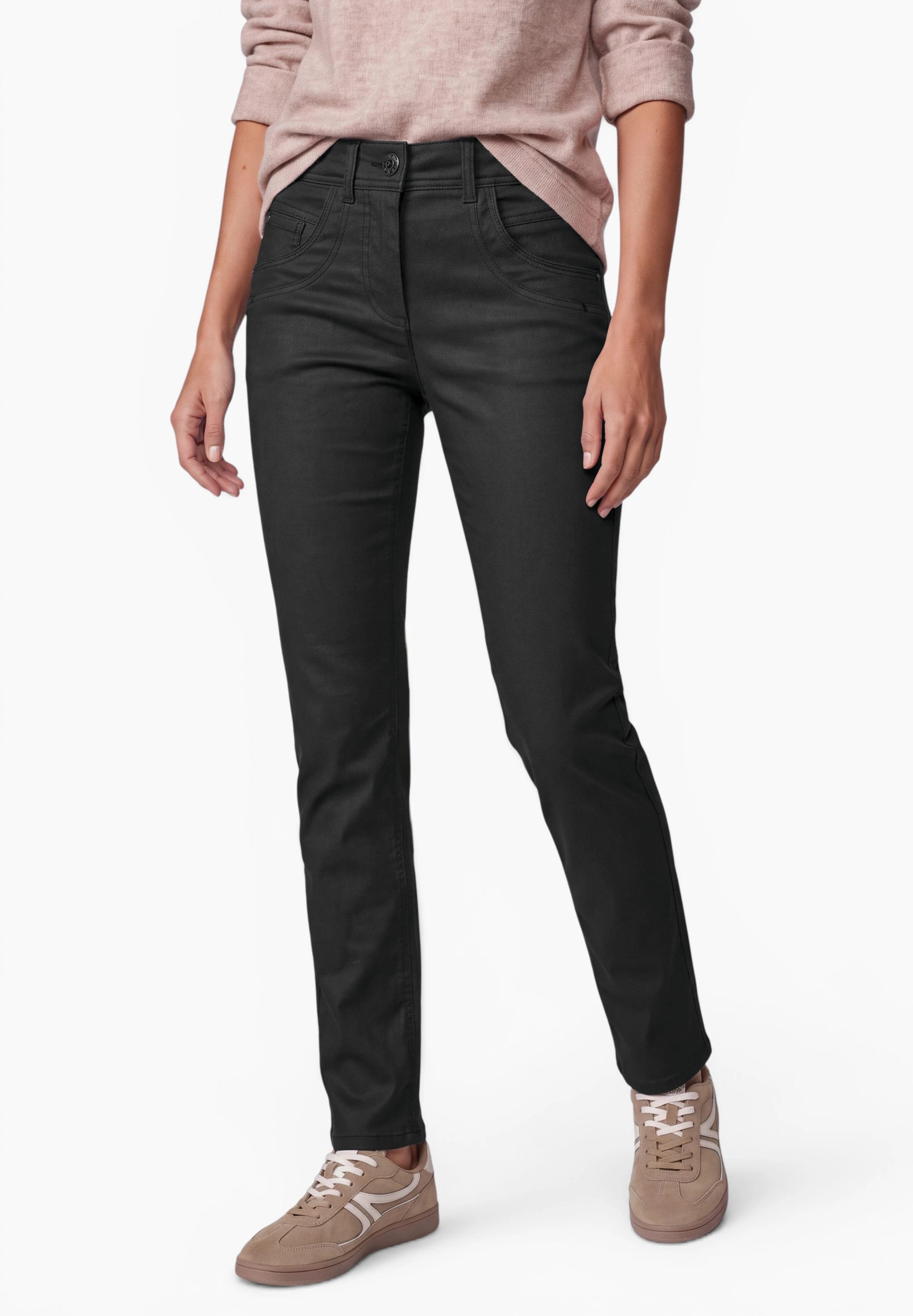 CECIL Stoffhose Middle Waist