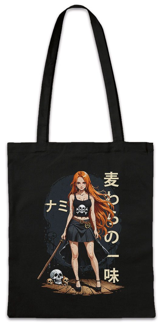 Urban Backwoods Beuteltasche Anime Nami Stofftasche One Pirate Adventure Anime Piece D Luffy (1-tlg), Treasure Pirates Series Serie
