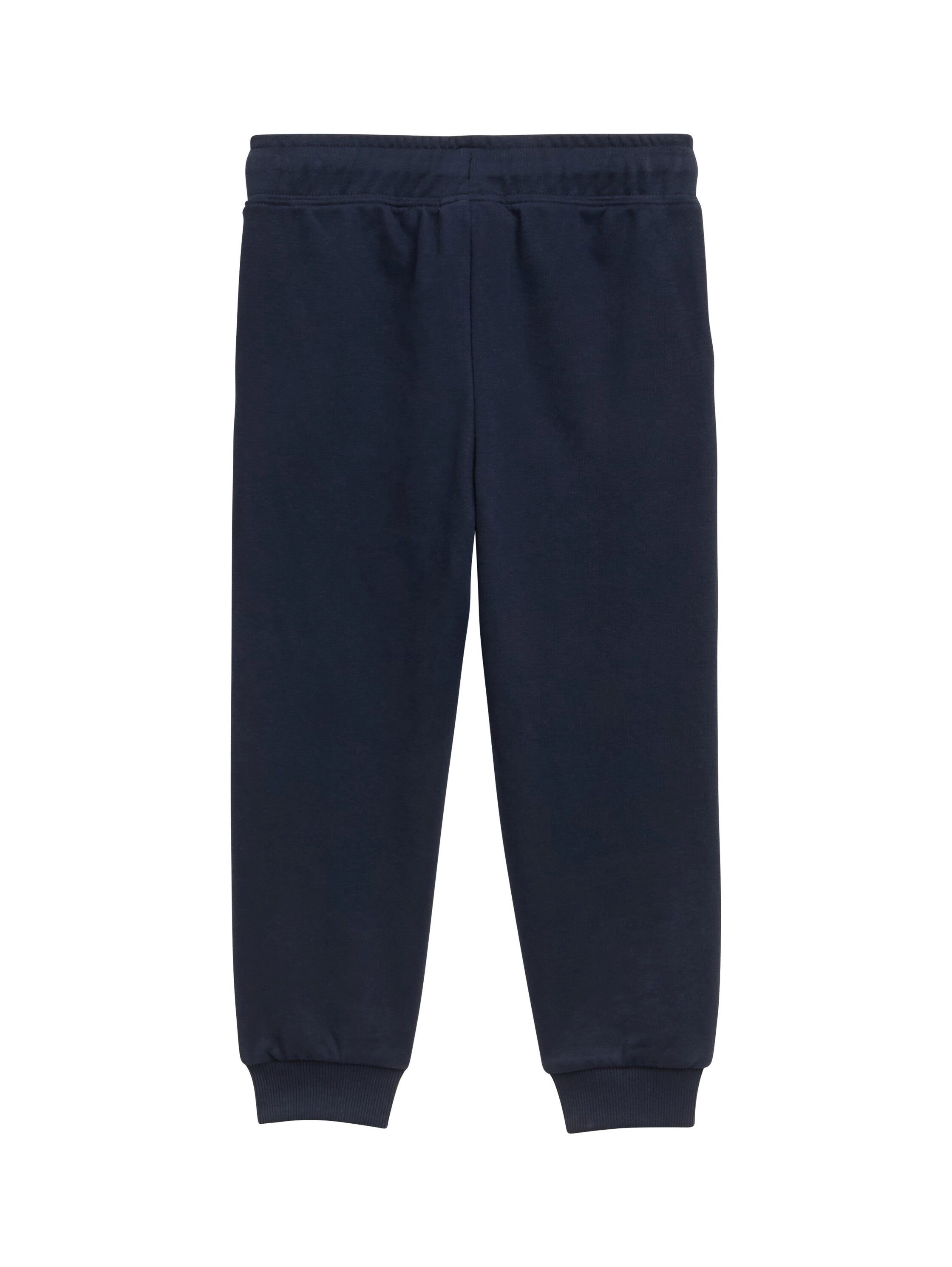 TOM TAILOR Sweathose mit Logo Stickerei