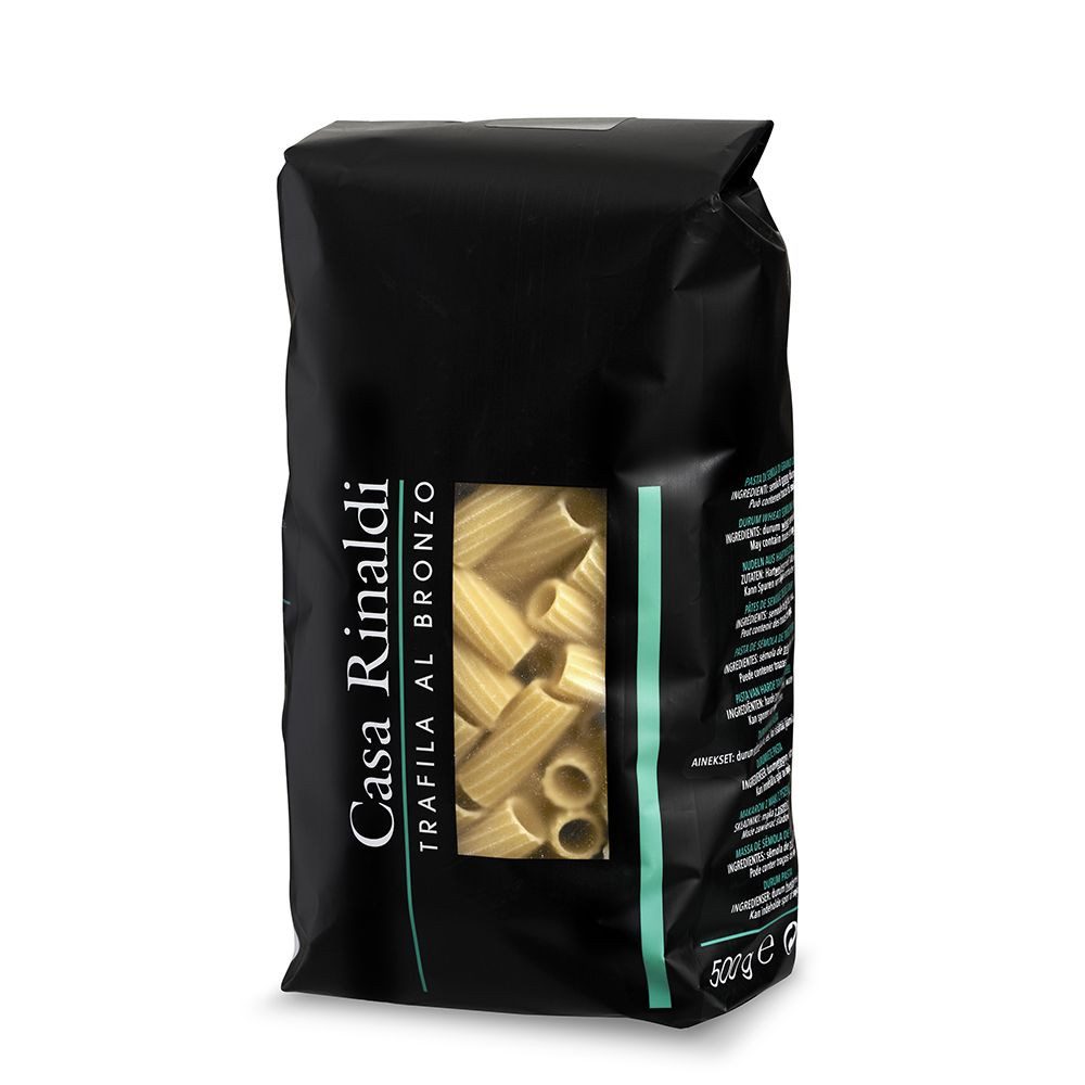 Casa Rinaldi Nudeln, Casa Rinaldi Tortiglioni Pasta im Bronzeverfahren hergestellt 500g