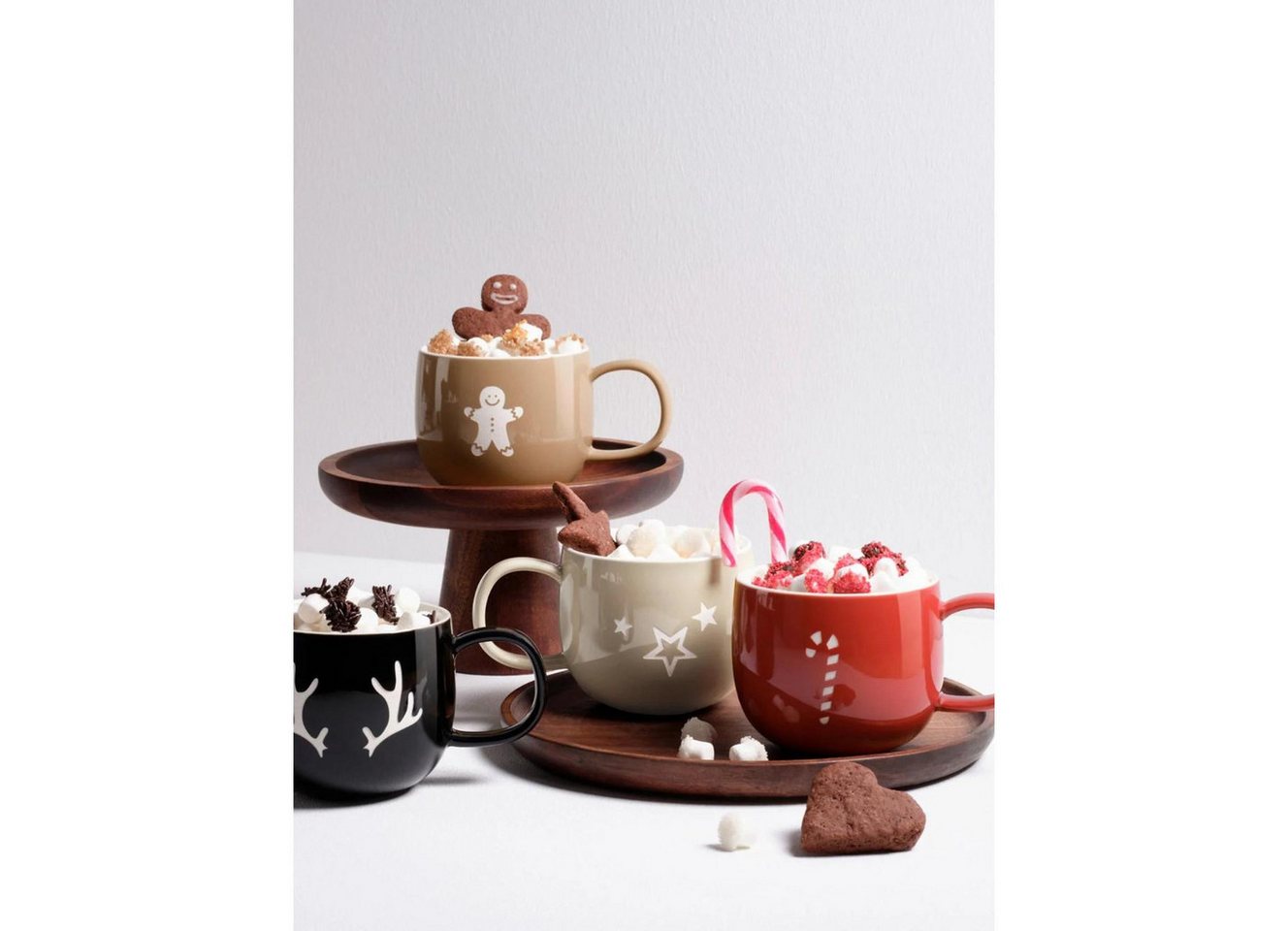 Thumbnail - ASA SELECTION Geschirr Asa Henkelbecher Weihnachtlich Zuckerstange (400ml)
