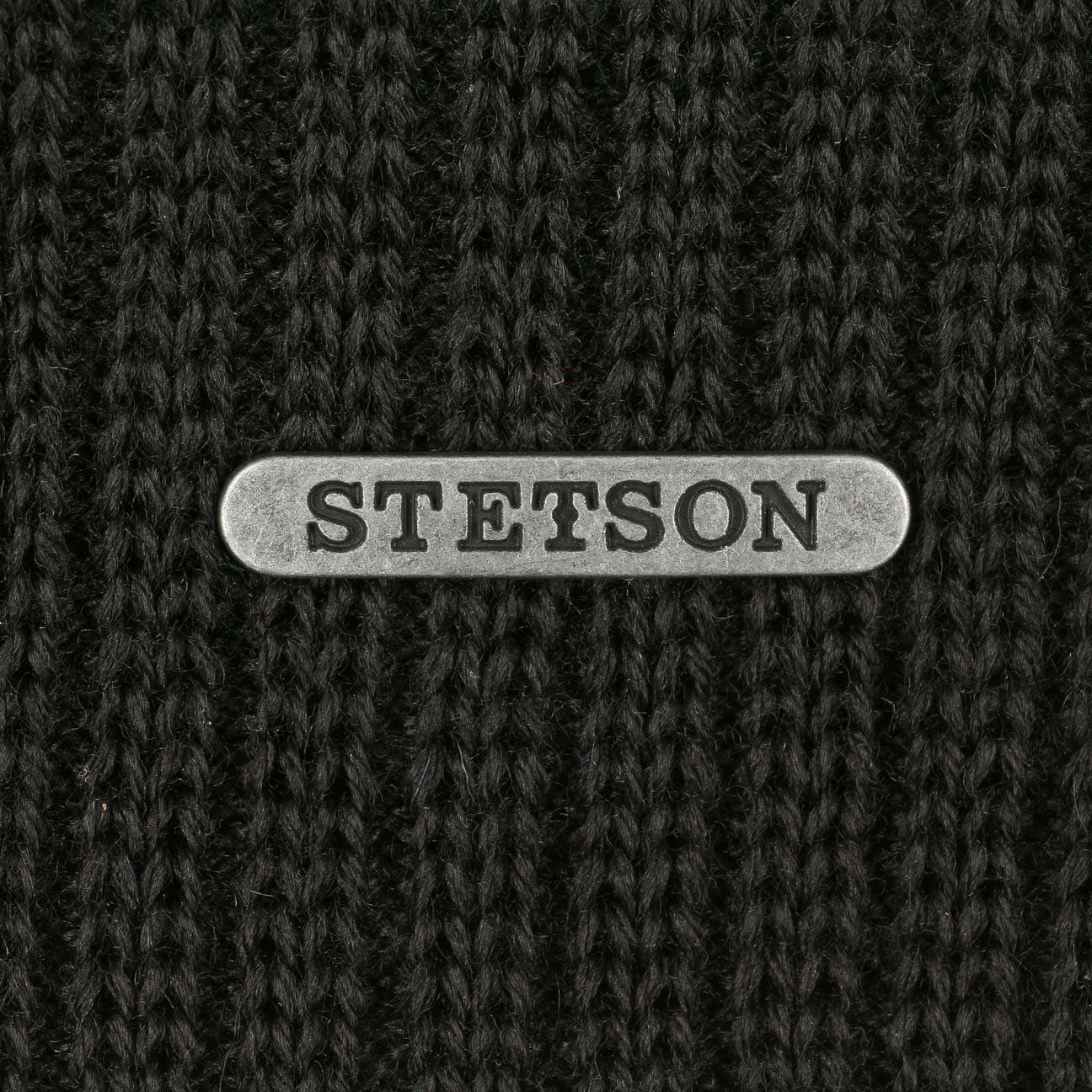 Damen Mützen Stetson Strickmütze (1-St) Umschlagmütze, Made in Italy