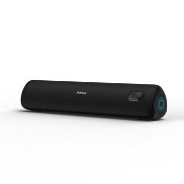 Hama Bluetooth Lautsprecher (wasserdicht IPX5, mit Bass, 20W, 12h Laufzeit) Stereo Bluetooth-Lautsprecher (Bluetooth, Stereo Soundbar mit Standfuß)