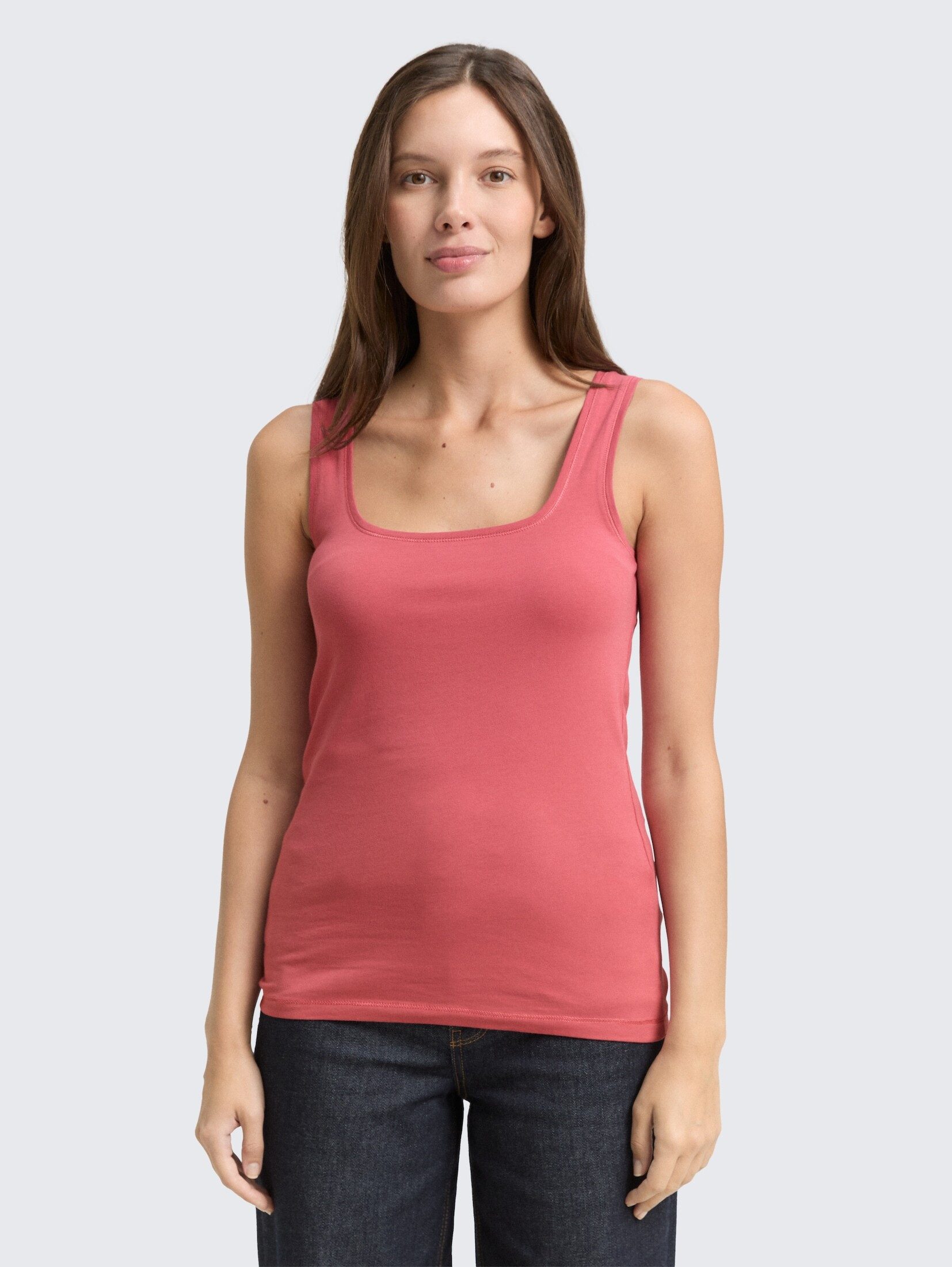 TOM TAILOR Trägertop T-Shirt (im Doppelpack) Basic Top im 2er-Pack