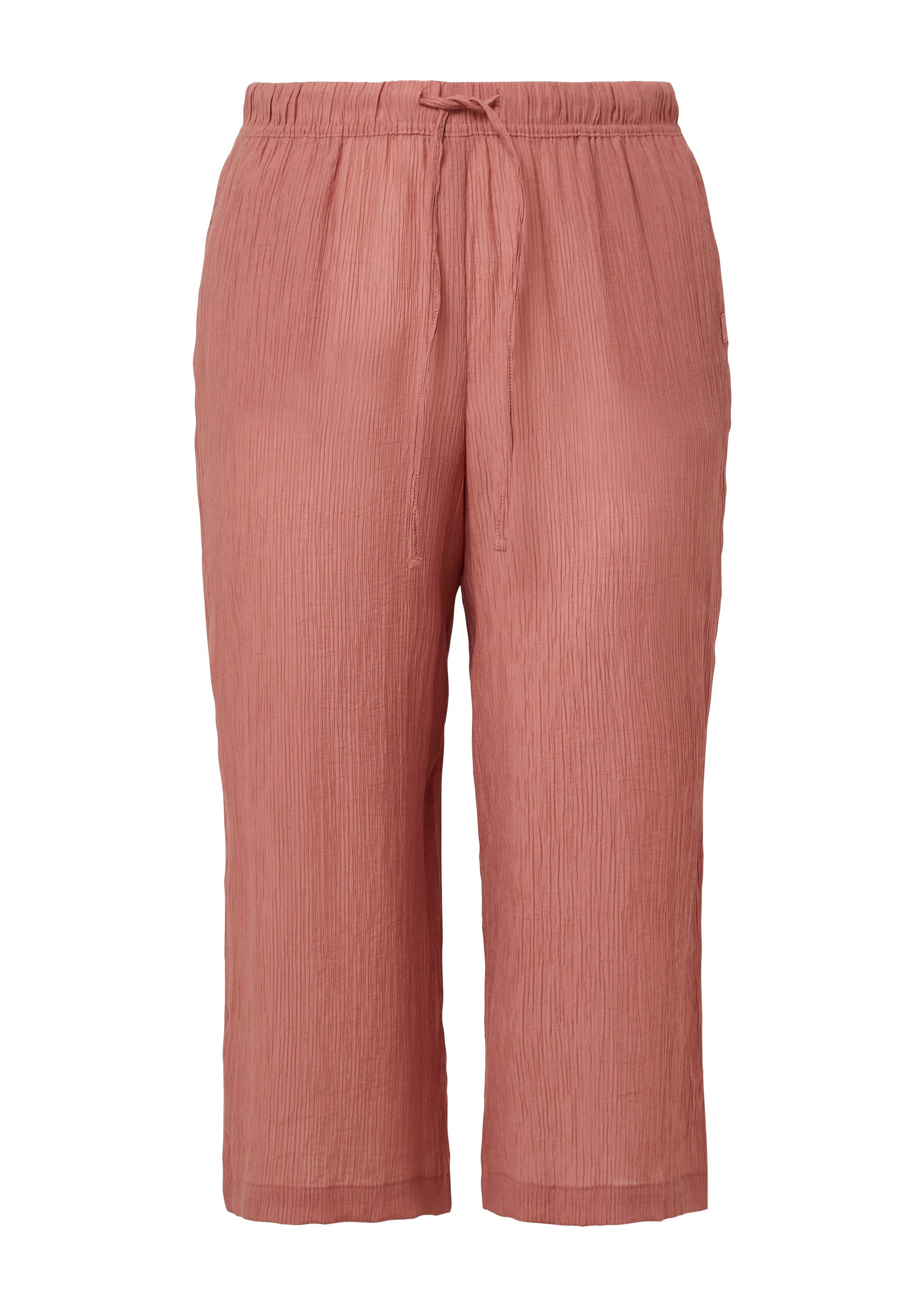 QS Culotte Hose Culotte aus Viskosemix günstig online kaufen