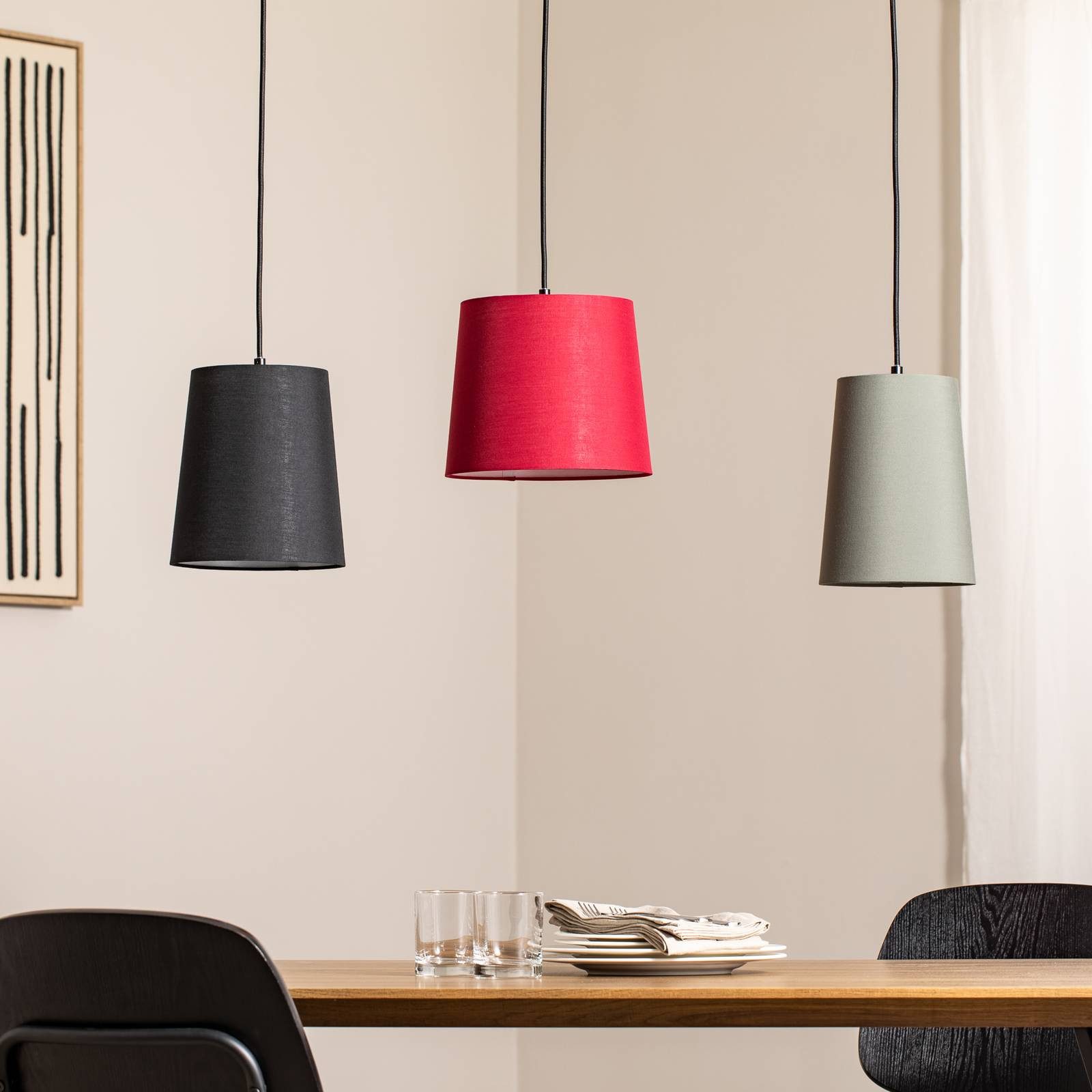 Lindby Hängeleuchte Amilia, IP20, 3 x 60 W