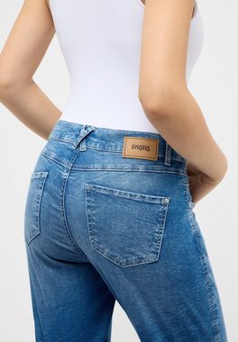 ANGELS 5-Pocket-Jeans DARLEEN CROP TU RIBBON