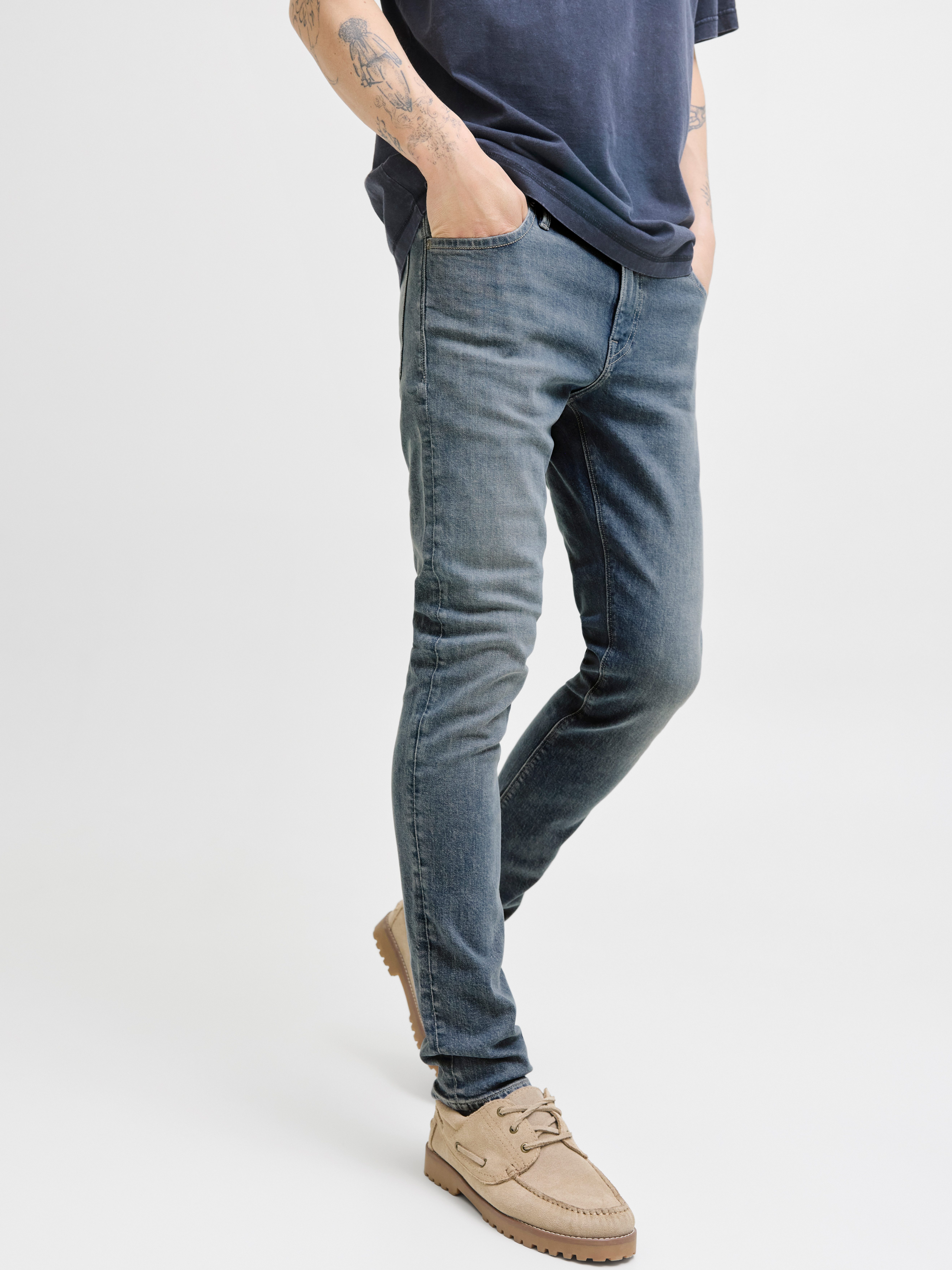 Jack & Jones Slim-fit-Jeans JJIGLENN JJFELIX AM 646 NOOS günstig online kaufen