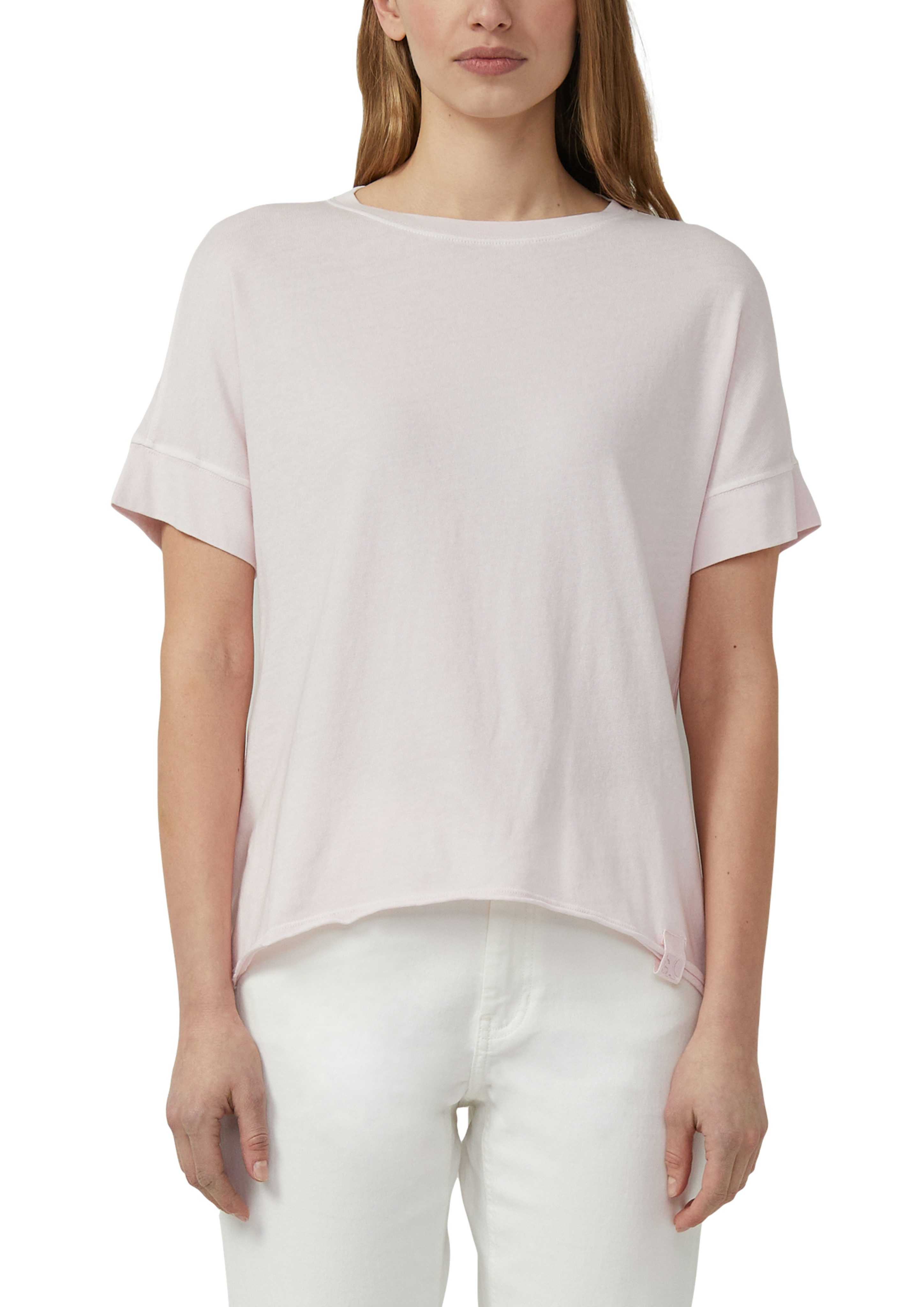 s.Oliver T-Shirt mit offenem Saum günstig online kaufen