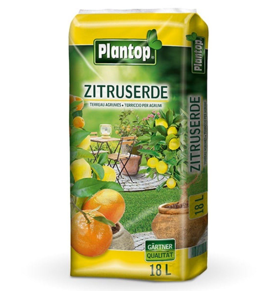 Blumenerde PLANTOP Zitruserde, 18 Ltr