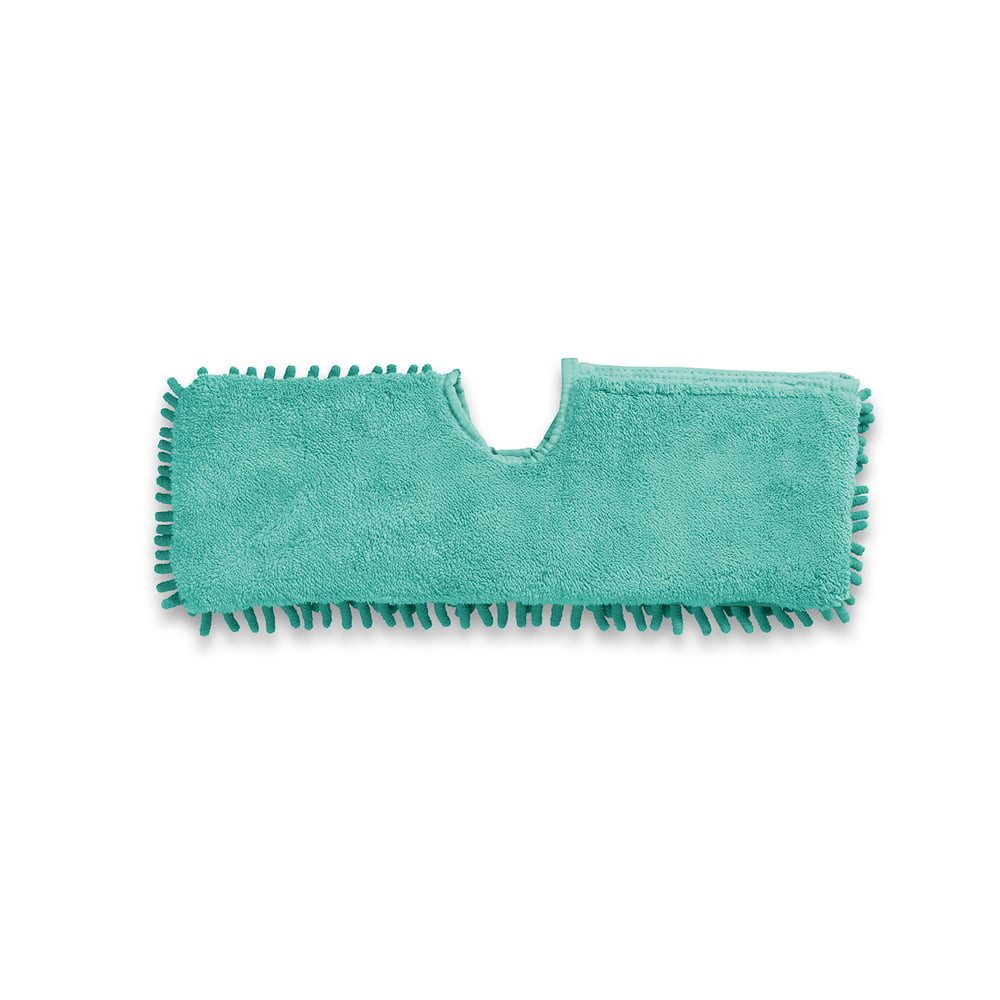 CLEANmaxx Ersatz-Wischtuch 2er-Set Reinigungstücher (Polyamid/Polyester, 13.9x40 cm, Ersatz-Wischtuch 2er-Set türkis Haare)
