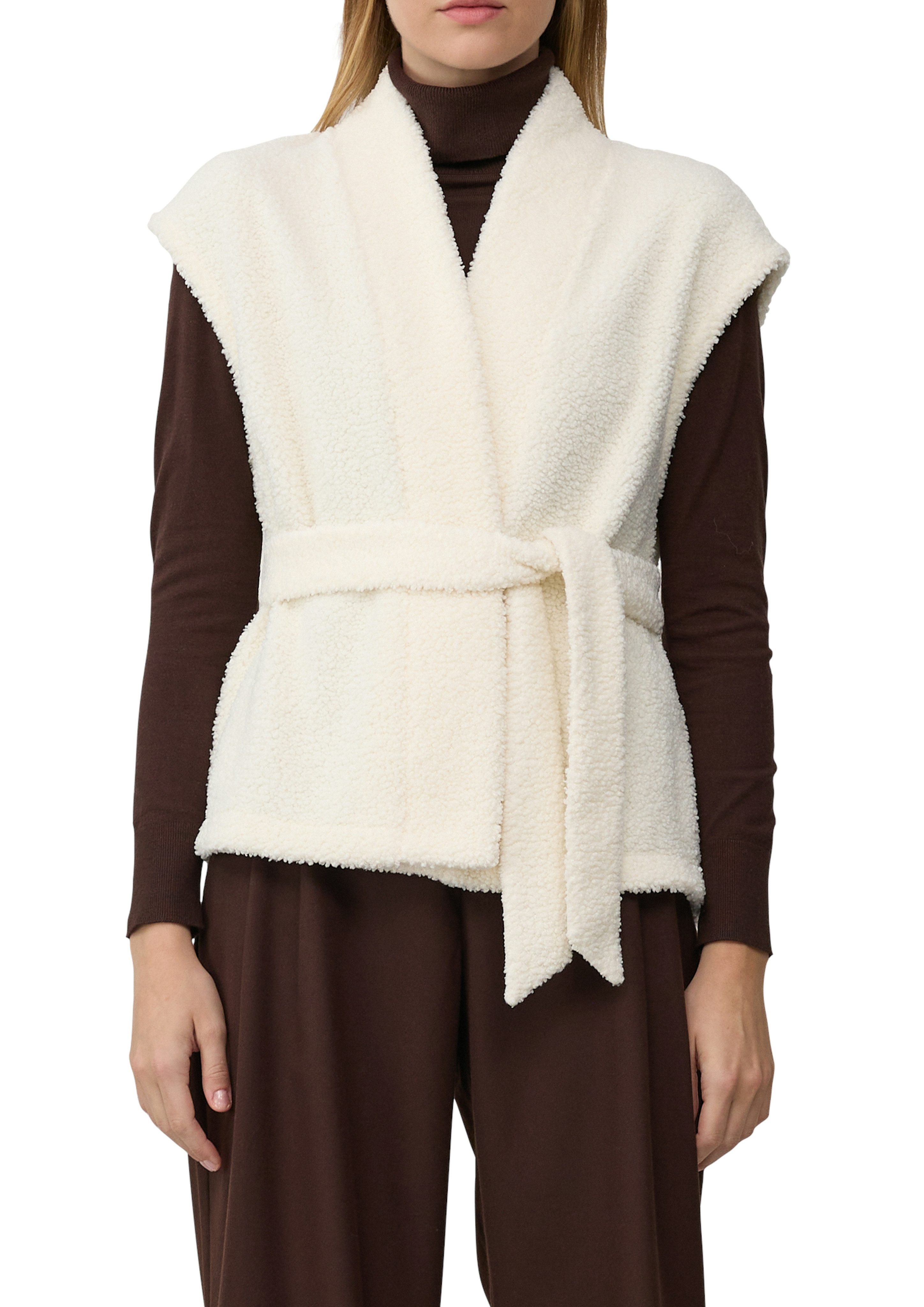 s.Oliver Strickweste mit Bindeband