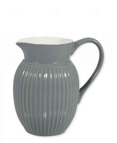 Greengate Karaffe Greengate Krug ALICE STONE GREY Grau 0,5 Liter