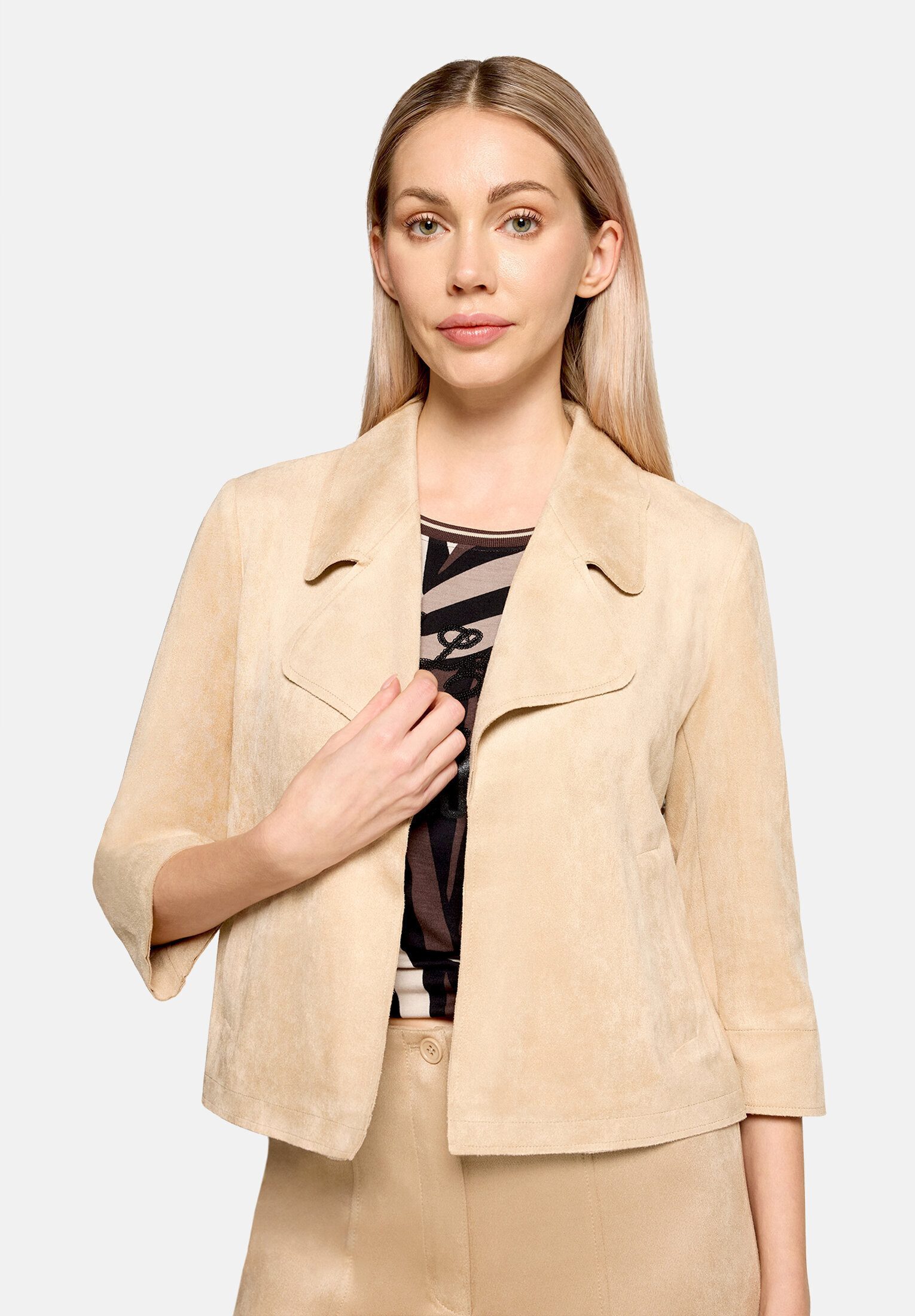 Betty Barclay Jackenblazer Damen mit Reißverschluss