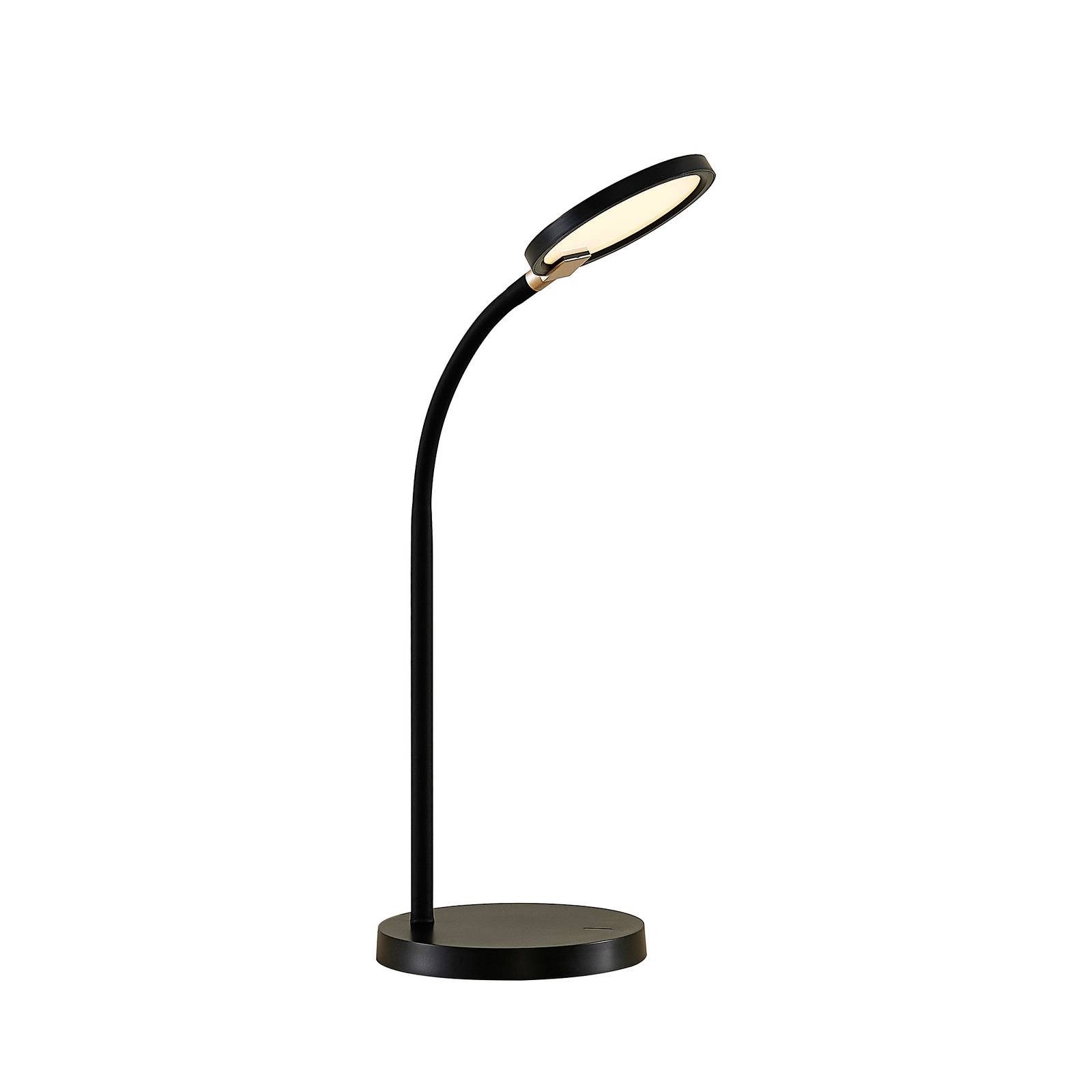 Lindby Schreibtischlampe Binera, Enthalten, LED 4,3 W gesamt, warmweiß