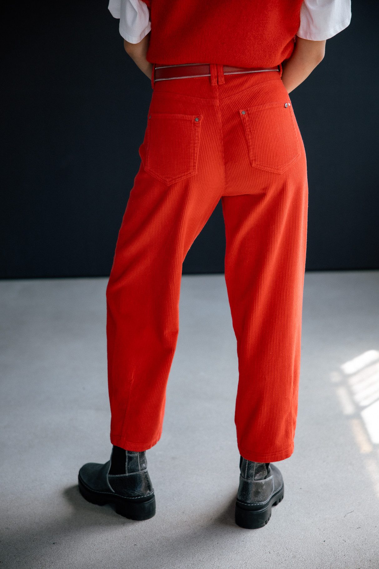 Freeman T. Porter Stretch-Jeans FREEMAN T. PORTER ROSALIA VELUTO goji berry 25142 VELU.F1339