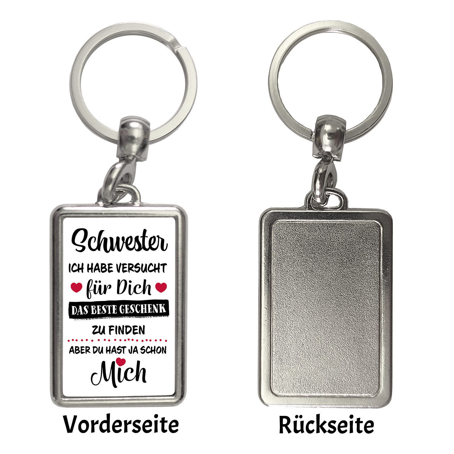 speecheese Schlüsselanhänger Schwester - das beste günstig online kaufen