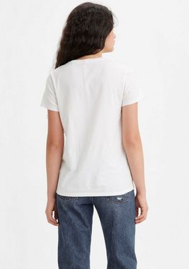 Levi's® Rundhalsshirt THE PERFECT TEE mit Logo im Metallic-Holo Print