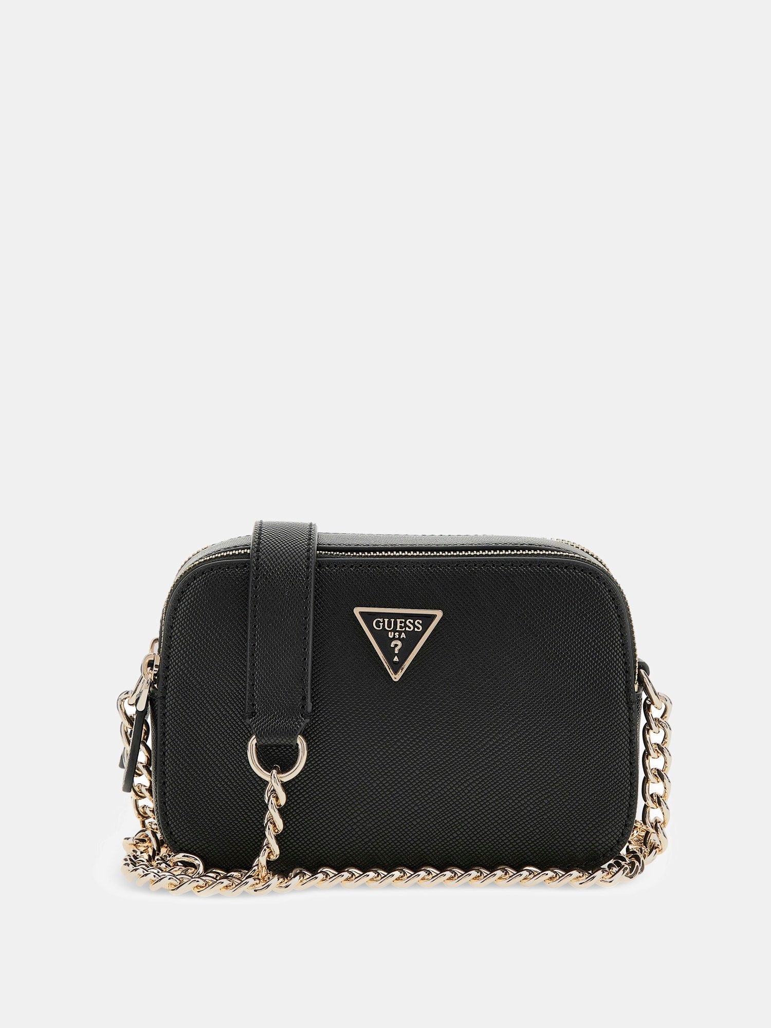 Guess Umhängetasche NOELLE II CROSSBODY CAMERA, Handtasche, Abendtasche, Schultertasche mit Umhängekette – Bild 4 von 5