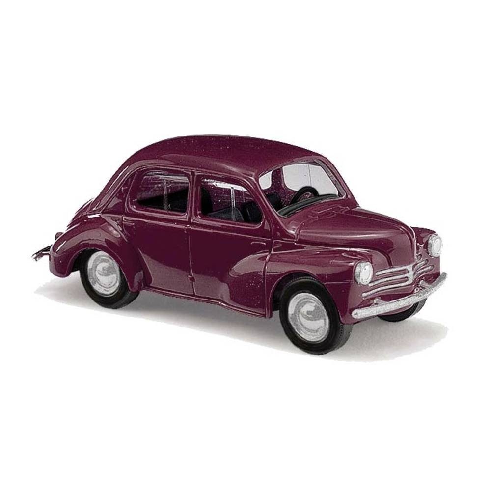 Modelleisenbahn-Straße H0 Renault 4 CV bordeaux