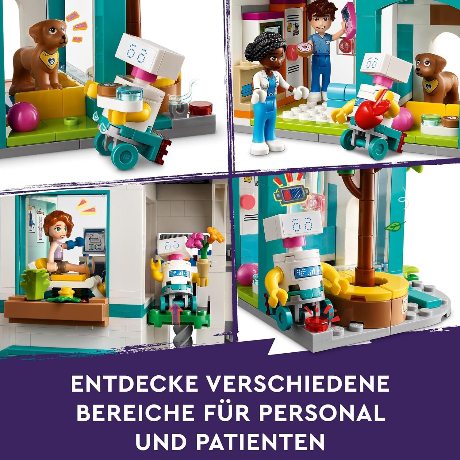 LEGO® Friends - Heartlake City Krankenhaus (42621) Konstruktions-Spielset, günstig online kaufen