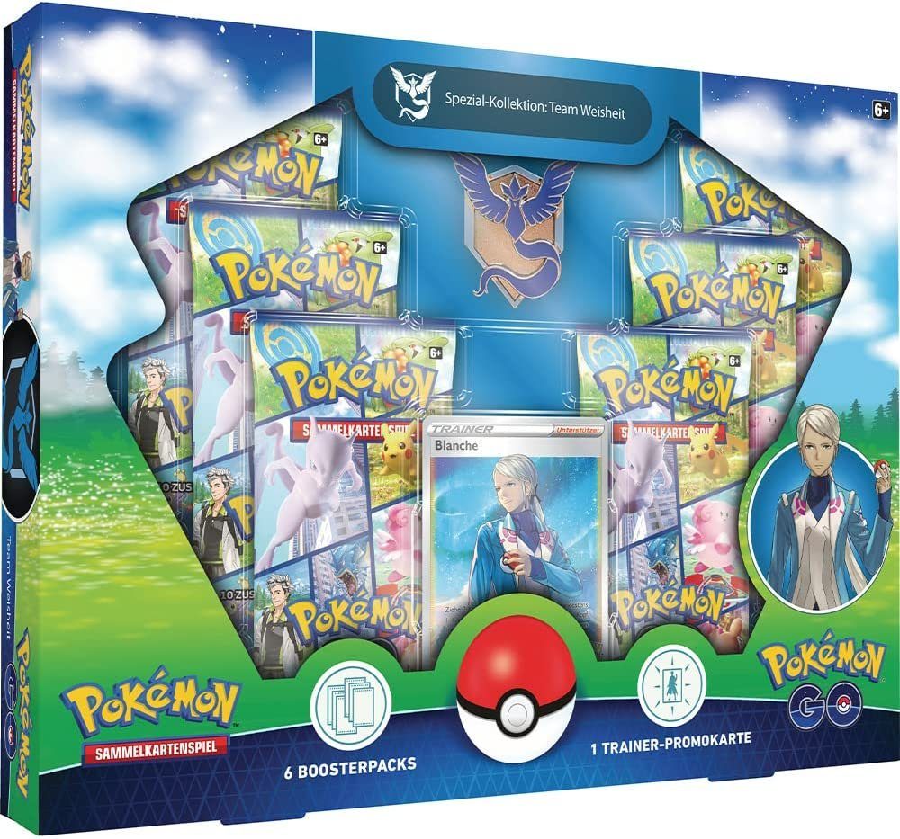 POKÉMON Sammelkarte Pokémon - Spezial Kollektion Box - Pokémon GO: Team Weisheit - deutsch