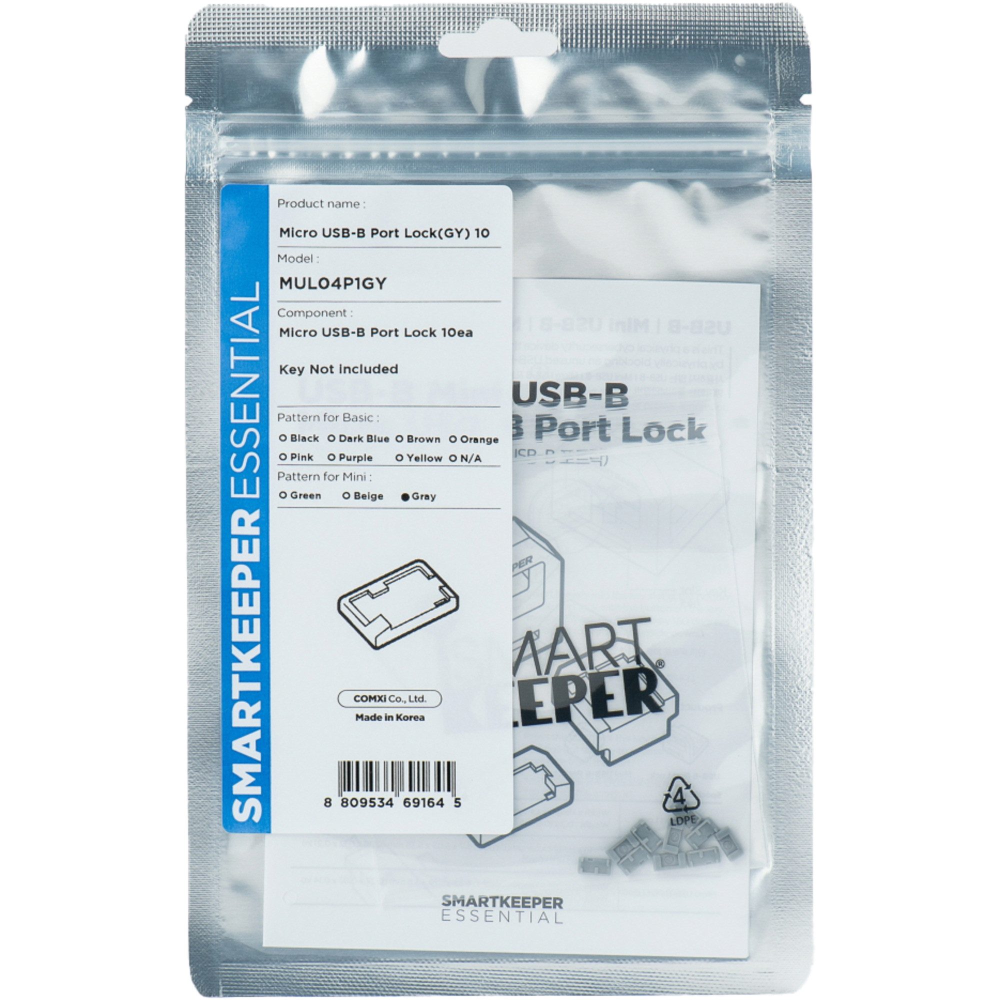 Smart Keeper Laptopschloss SMARTKEEPER ESSENTIAL Micro USB-B Port Lock