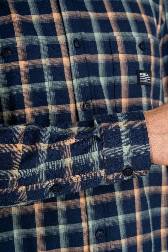 REELL Langarmhemd Alvar Check Shirt