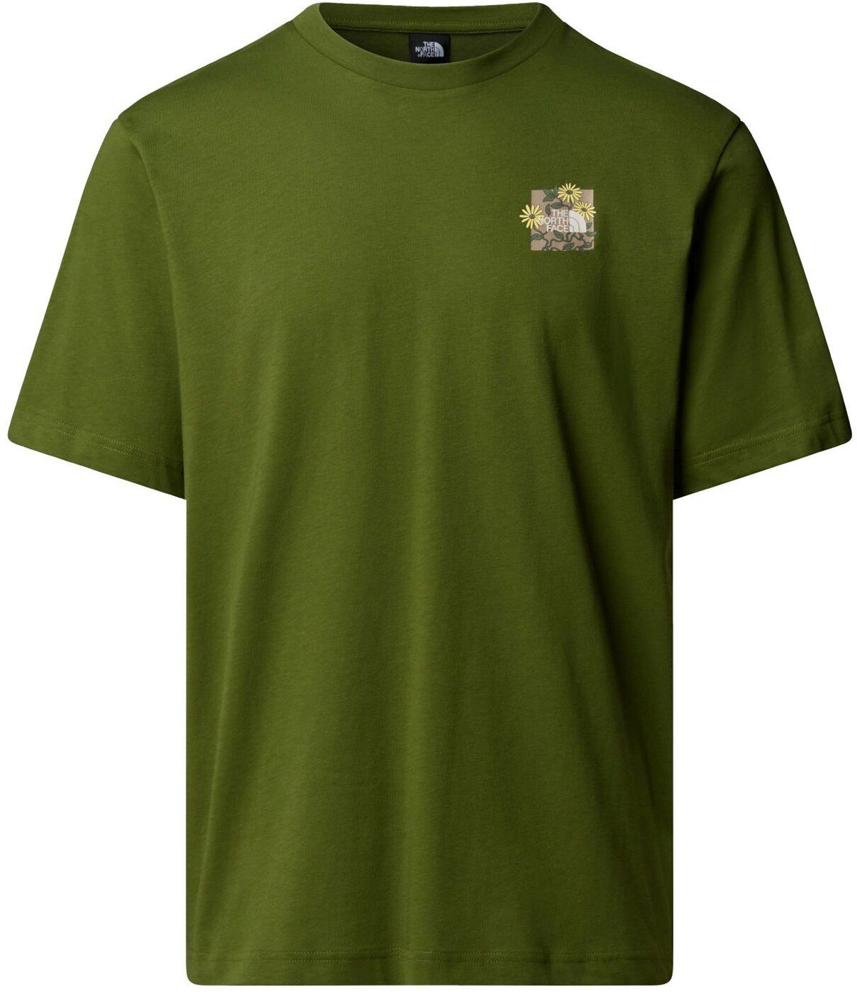 The North Face Kurzarmshirt M CONNECTED RELAXED SS TEE -GRAPHIC WOODLAND GREEN