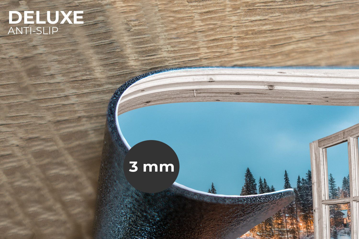 MuchoWow Platzset Durchblick - Winterlandschaft - günstig online kaufen