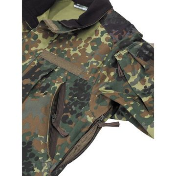 MFH Outdoorjacke Bundeswehr Jacke Einsatz/Übung, kurz, flecktarn XL