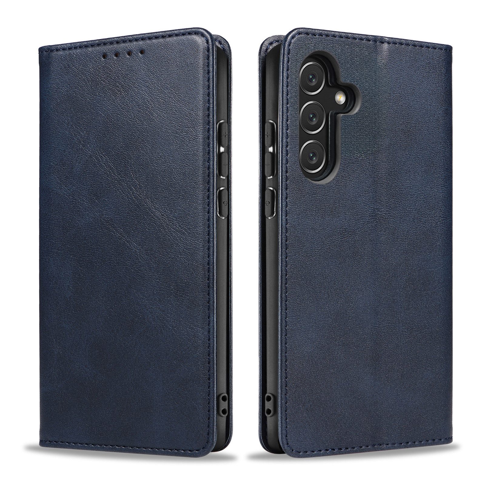 Tec-Expert Handyhülle Tasche Hülle für Samsung Galaxy A34 5G 6.6 Zoll, 6.6", Cover Klapphülle Case mit Kartenfach Fliphülle aufstellbar