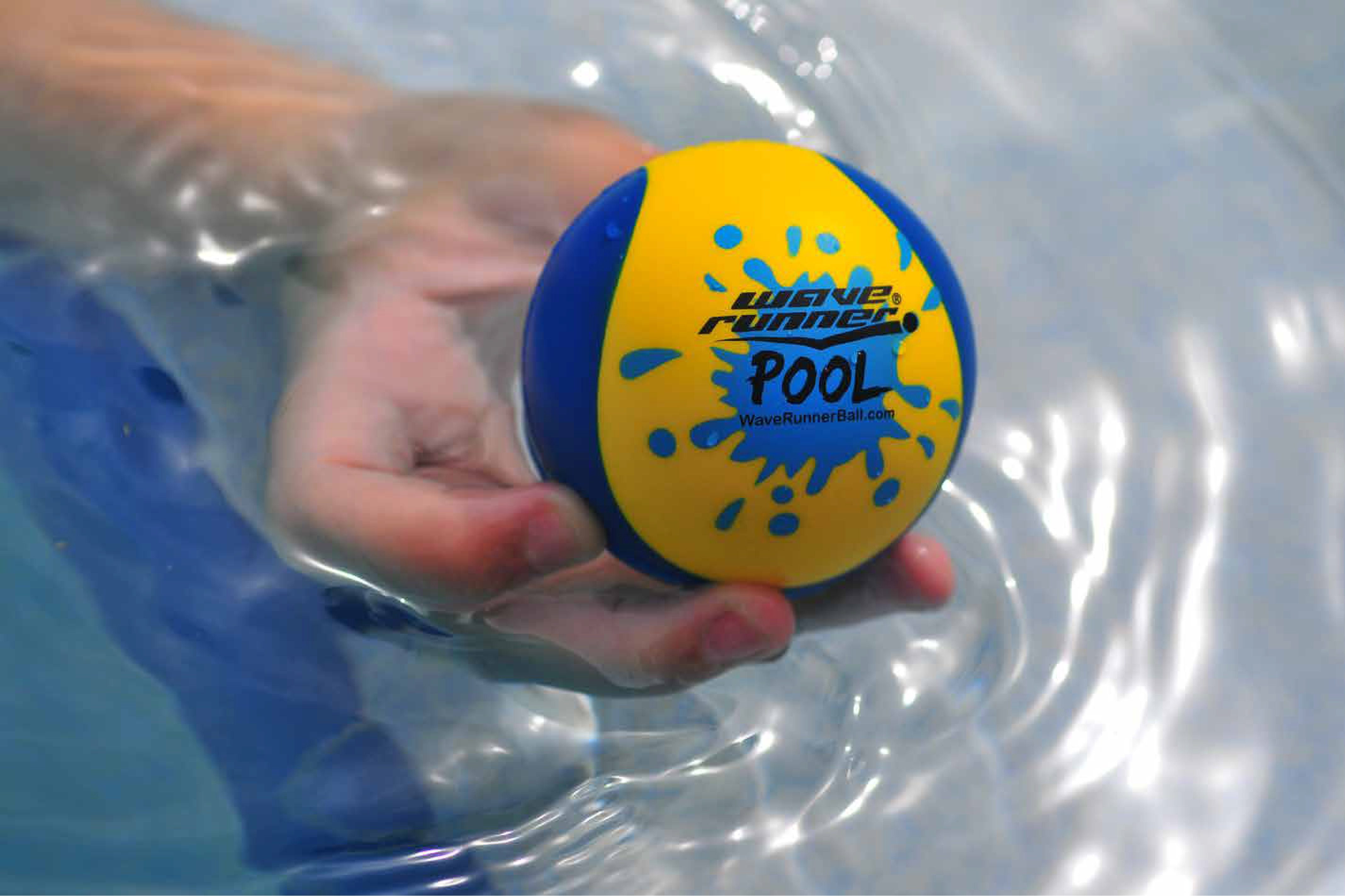 Wasserball Wave Runner Soft Springball Pool Wasser hüpfen lassen flitschen 