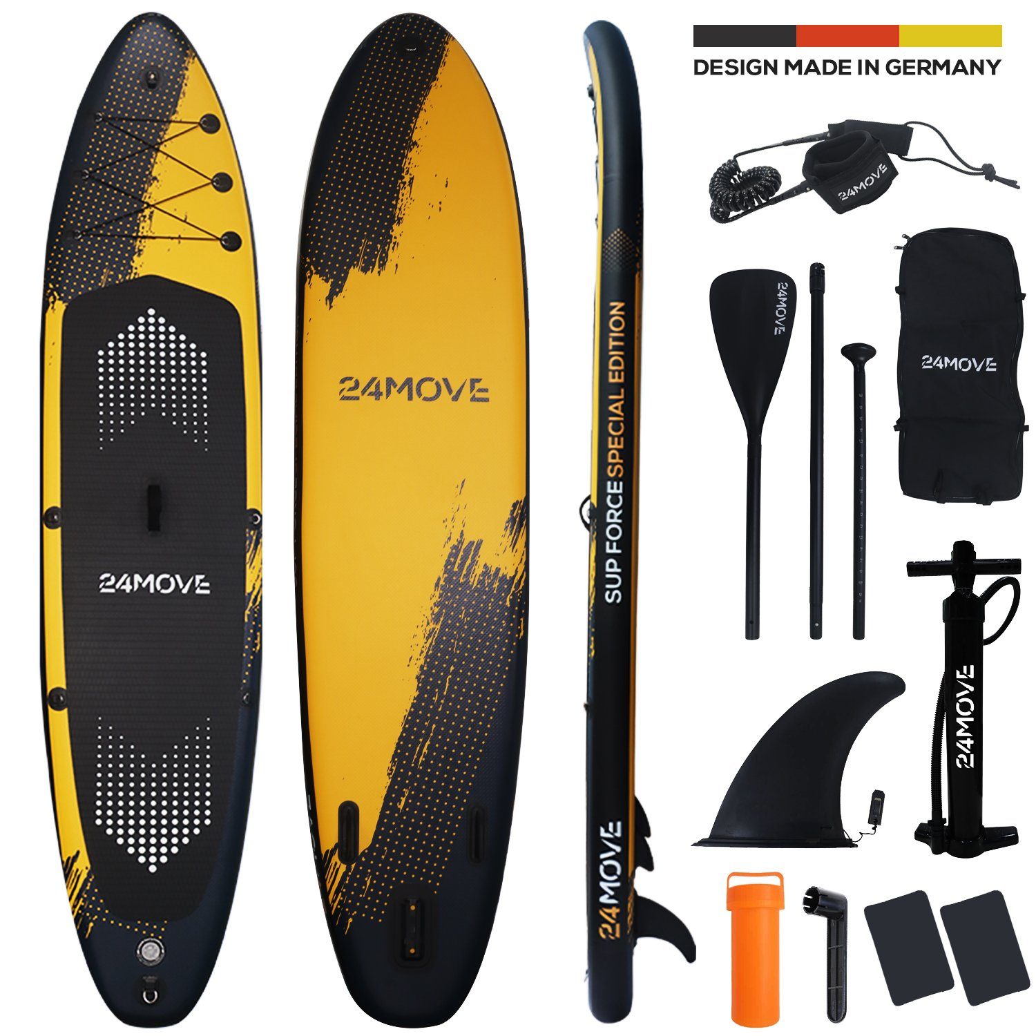 SUP-Board Supboard Set, Premium Stand Up Paddleboard aufblasbar, inkl. Zubehör