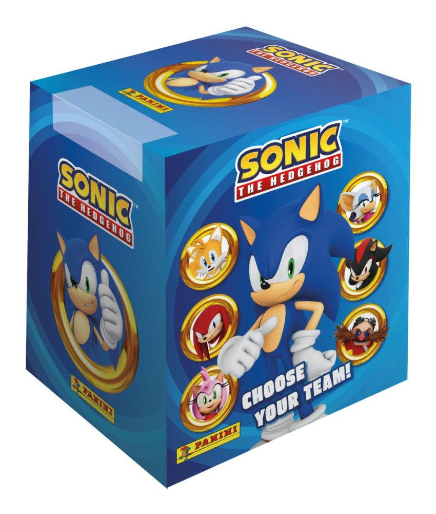 Panini Sticker Sonic the Hedgehog Sticker Collection Display (36)