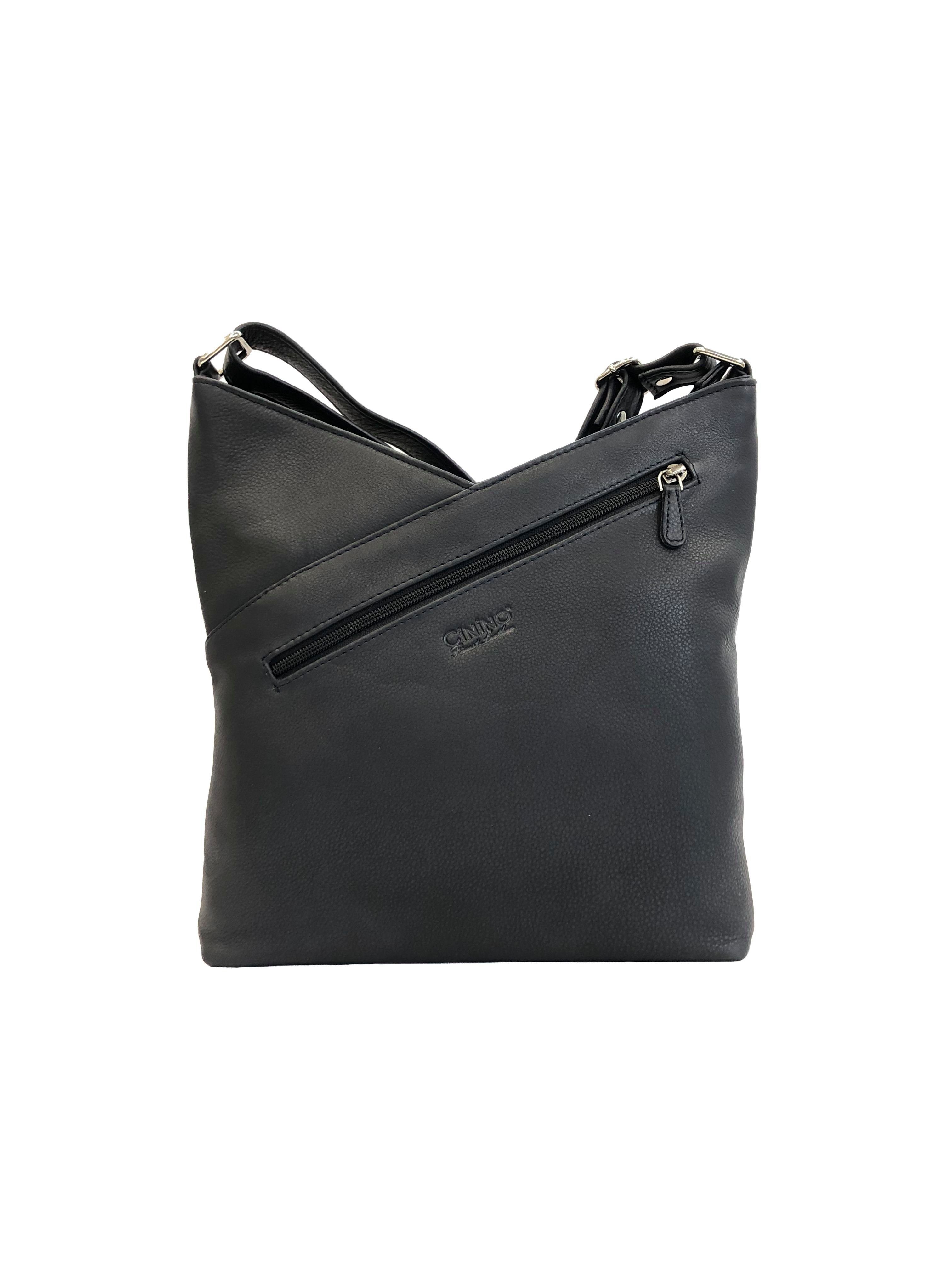 Cinino Handtasche Selina, Umhängetasche Ledertasche