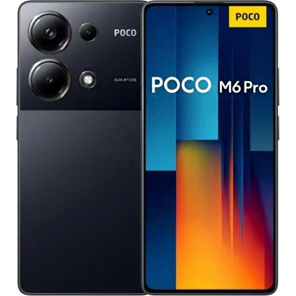 Xiaomi Poco M6 Pro 256 GB / 8 GB - Smartphone - black Smartphone (6,67 ...