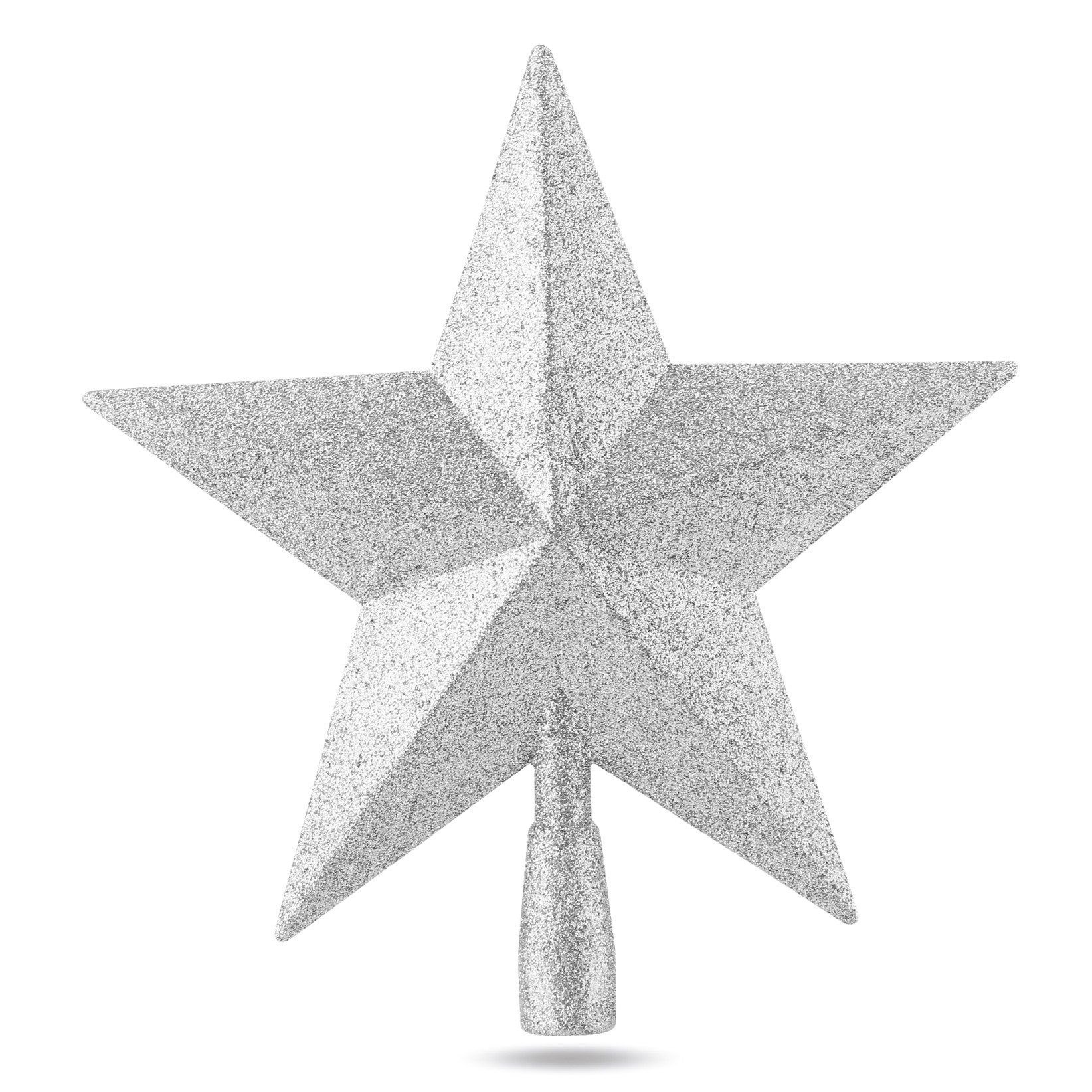 TK Gruppe Christbaumspitze Christbaumspitze für Weihnachtsbaum Baumspitze Aufsatz für Tannenbaum, wiederverwendbar