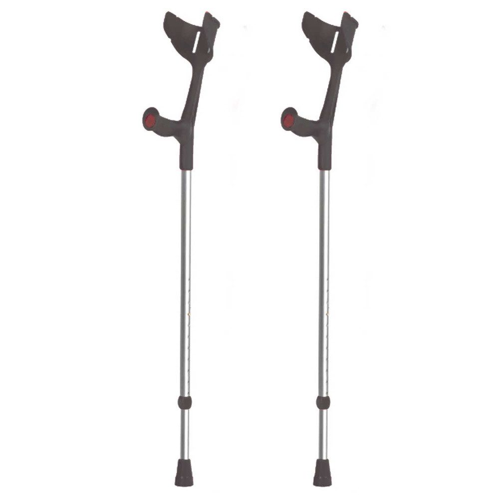 REBOTEC Unterarmkrücke Magic-Soft Unterarmgehstütze - Blau