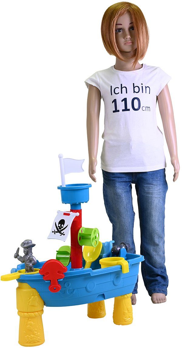 Knorrtoys® Spieltisch Sandtisch Piratenschiff günstig online kaufen