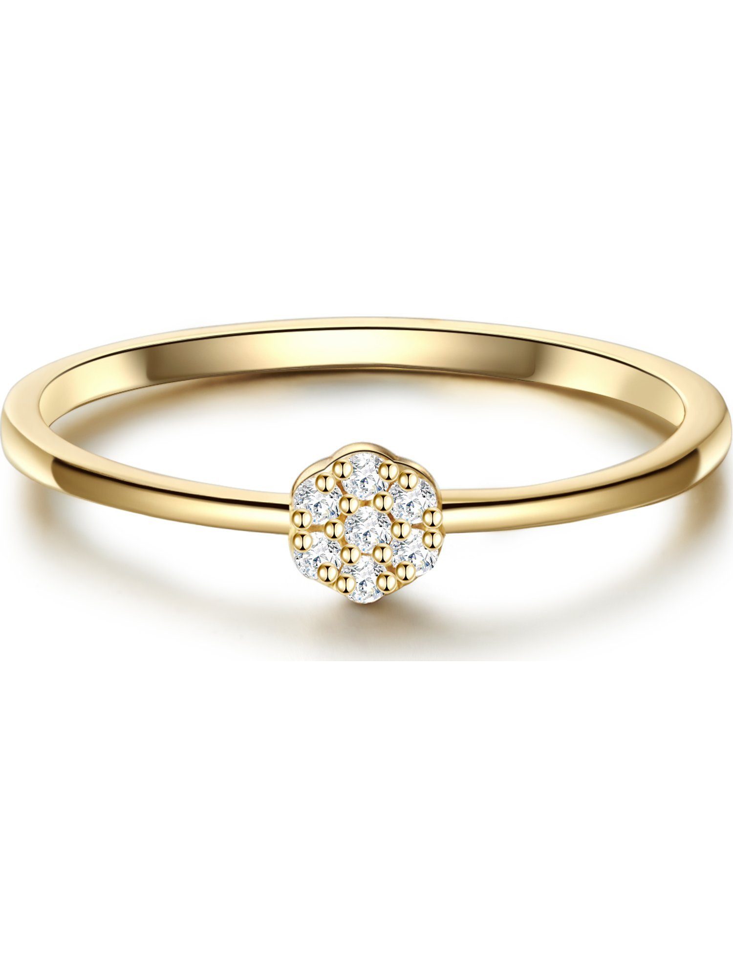 Glanzstücke München Silberring, Zirkonia