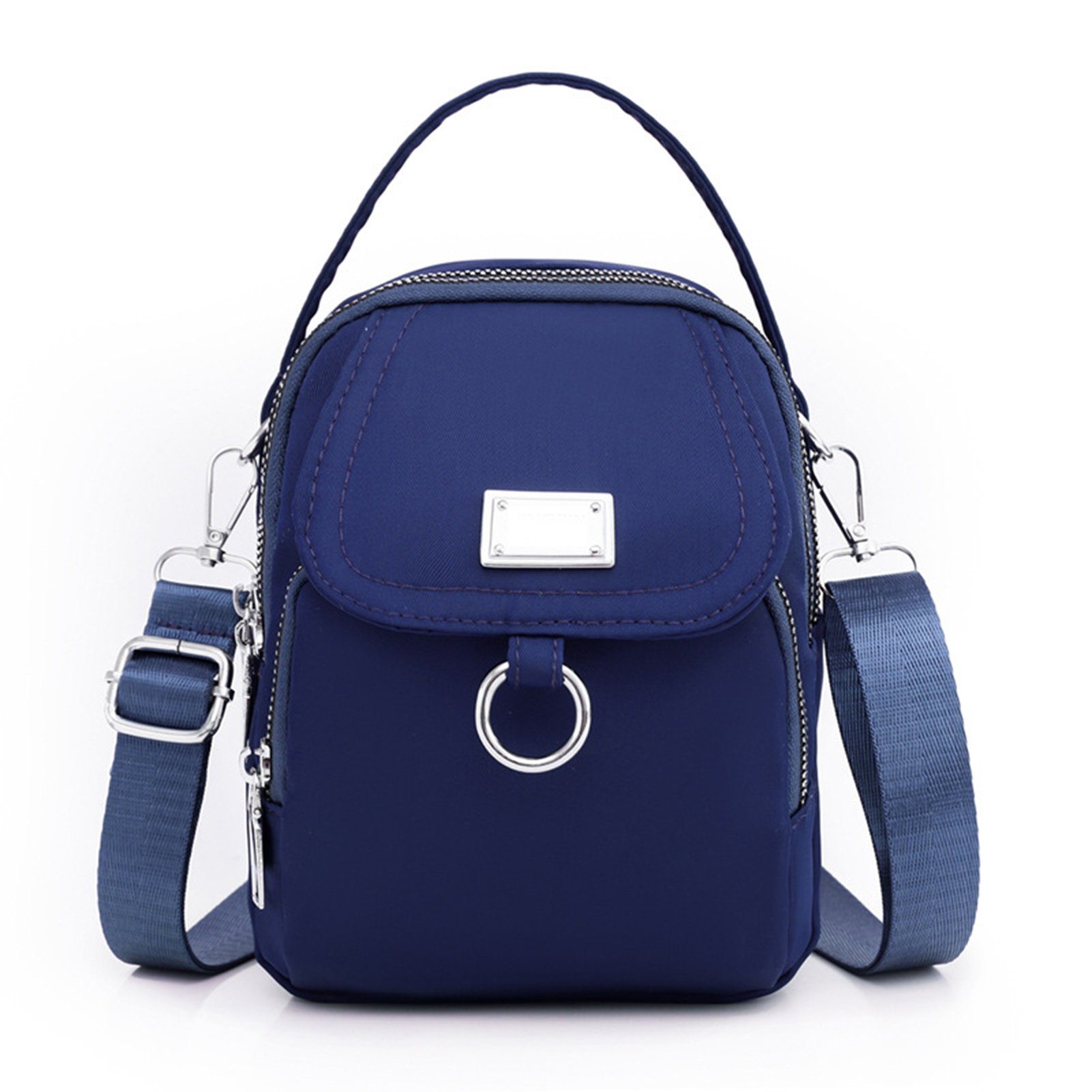 Bag Blusmart Crossbody sapphire Umhängetasche Reißverschluss-Schultertasche, Damen-Umhängetasche, blue