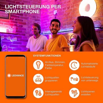 Ledvance LED Deckenleuchte LEDVANCE SMART+ WiFi LED Panelleuchte, weiß, 18W, 1800lm, Weißlicht, dimmbar