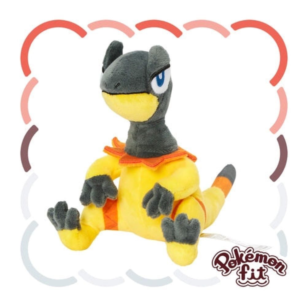 Pokémon Center Plüschfigur Pokemon Elezard Kuscheltier - 18 cm Plüschtier Heliolisk Original