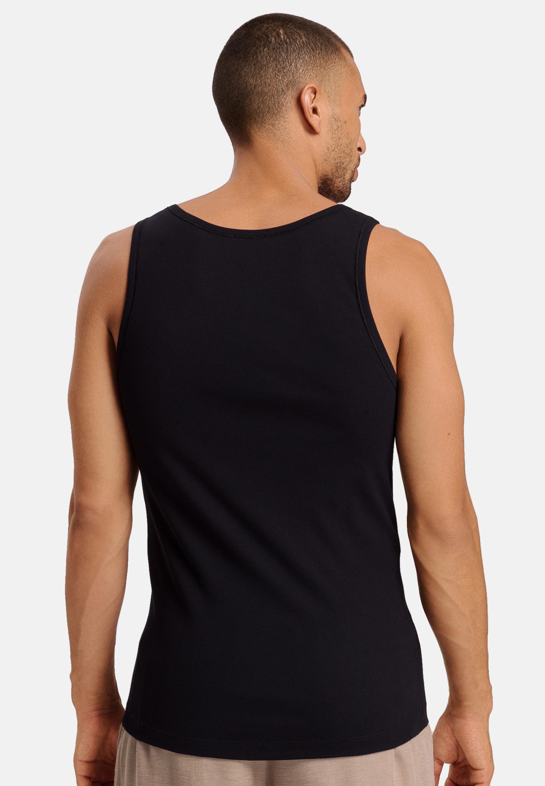 Hanro Unterhemd Cotton Essentials (1-St) Unterhemd / Tanktop - Baumwolle - Blickdicht