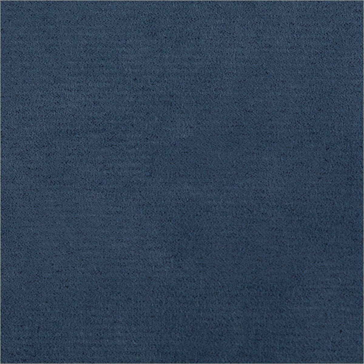 SCHÖNER LEBEN. Stoff Mikrofaser Polsterstoff Meterware uni blau 140cm