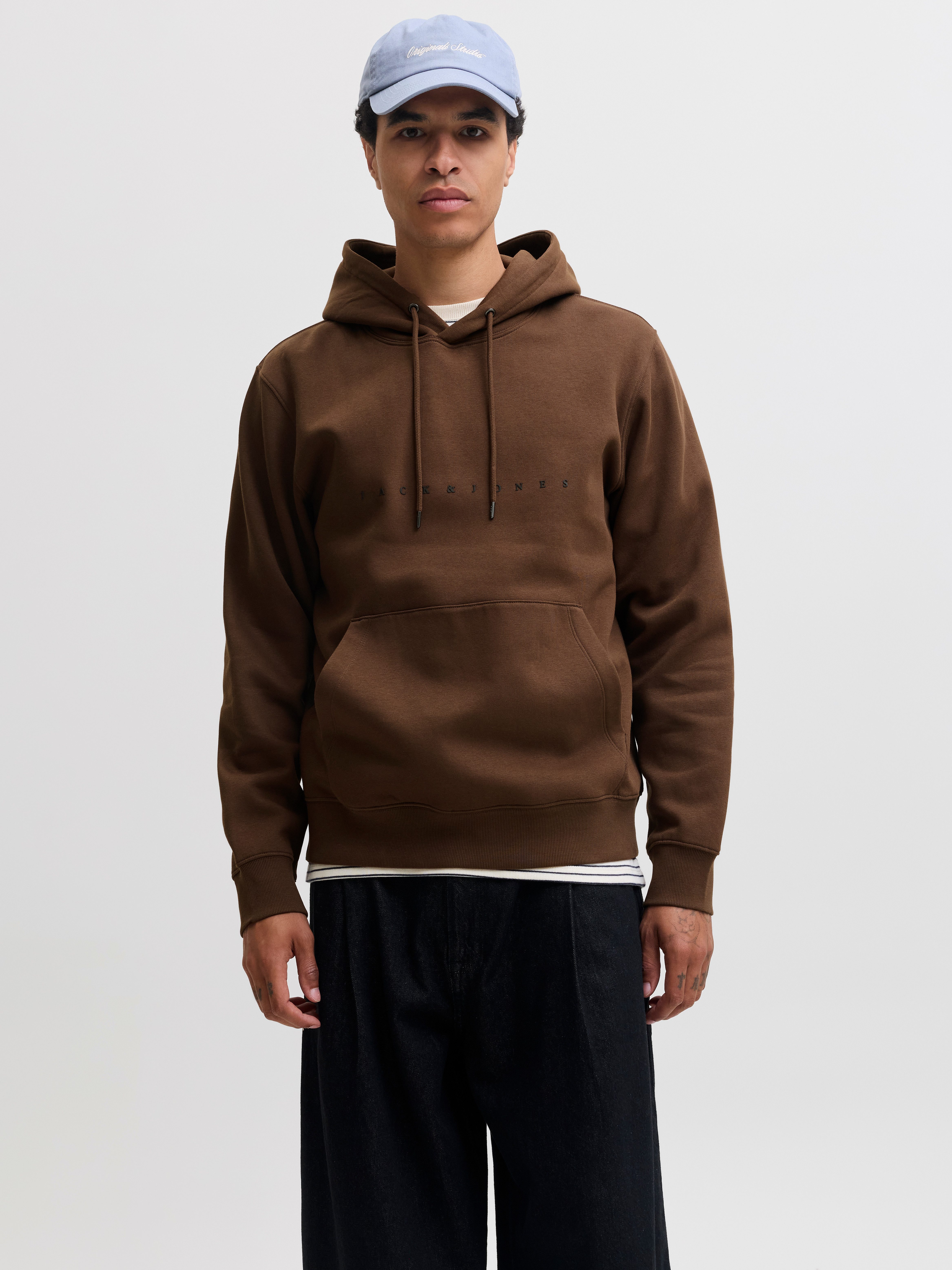 Jack & Jones Kapuzensweatshirt JJESTAR mit 3D-Print und Kapuze für vielseitige Anlässe Baumwollmischung, relaxed fit