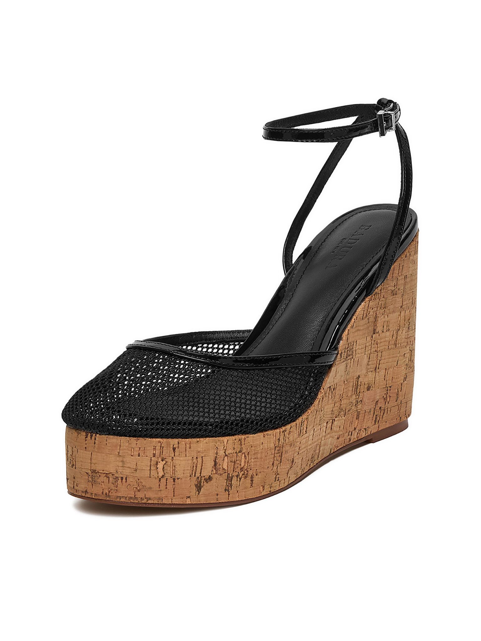 Badura Badura Damensandalen Schwarz Badura-EO-ALANA-25-3-12YY Schwarz Sandale