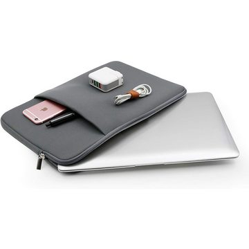 HYTIREBY Laptop-Hülle Laptop-Hülle Laptoptasche 360° Schutz für 13-15.6 Zoll Laptops, Rundumschutz Stoßfest Wasserabweisend Laptoptasche Laptophülle